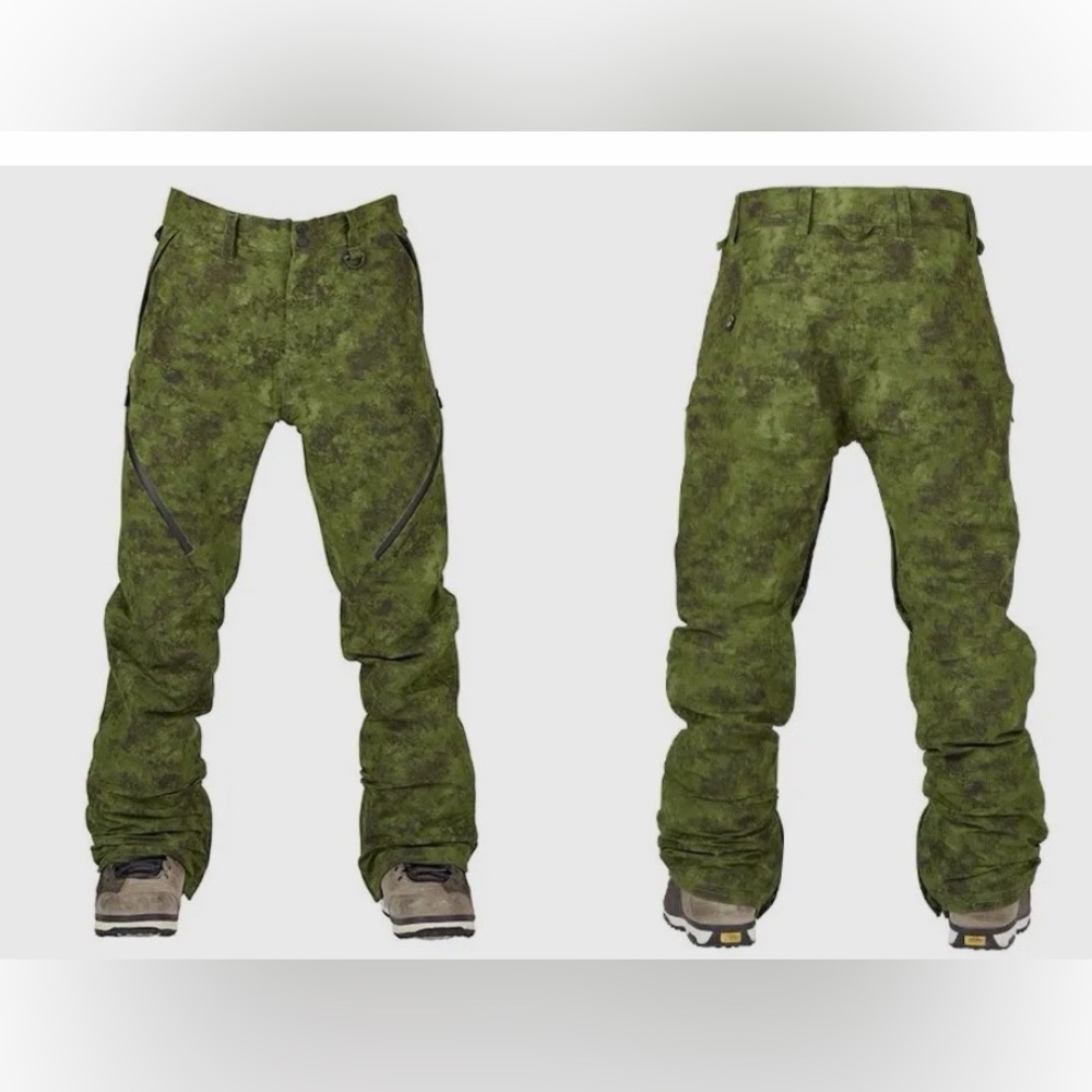 Bonfire Men’s cordura zone 2L stretch pant snowboarding pants SZ L without tags